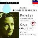 Gustav Mahler / Hans G&aacute;l / Horst G&uuml;nther / Irmgard Seefried / Johannes Brahms / Julius Patzak / Kathleen Ferrier / Otto Klemperer / Sir Clifford Curzon / The Amsterdam Concertgebouw Orchestra - Mahler: kindertotenlieder / brahms: liebeslieder-walzer
