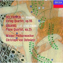 Christoph Von Dohnanyi / Johannes Brahms / Ludwig Van Beethoven / Wiener Philharmoniker - Beethoven (arr.mahler): string quartet no.11 / brahms (orch.schoenberg): piano quartet no.1
