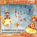 Mandarine - tete en l'air