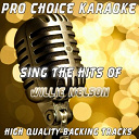 Pro Choice Karaoke - Sing the hits of willie nelson (karaoke version) (originally performed by willie nelson)